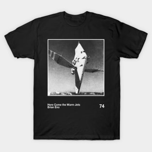 Here Come The Warm Jets // Minimalist Faded Retro T-Shirt